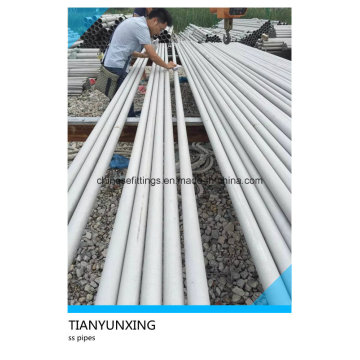 TP304 Tp316 Tp321 Seamless Stainless Steel Pipe Tube